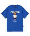 트립션() BIG BEAR STANDING 티셔츠 - 블루