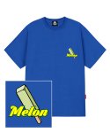 트립션(TRIPSHION) MELON BAR 티셔츠 - 블루