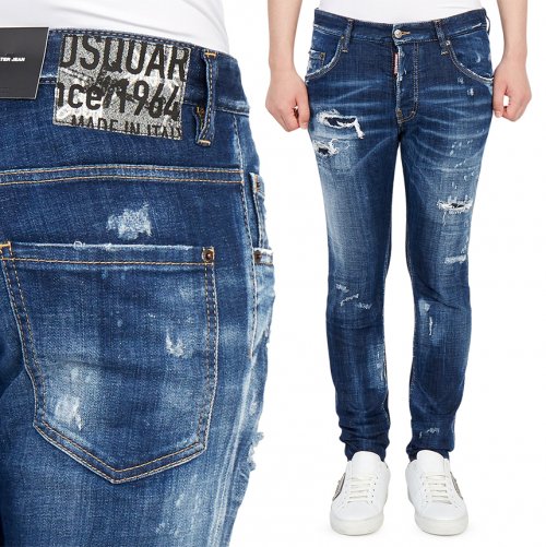 디스퀘어드2(DSQUARED2) 스케이터 S74LB0959 S30342 470 남자 진 - 418,000 | 무신사 스토어