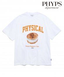 KNOTTED X P.E.DEPT® COCONUT DONUT TEE WHITE