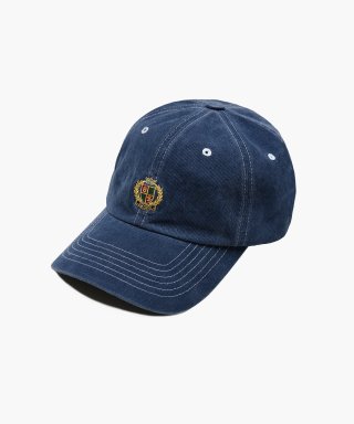 아웃스탠딩(OUTSTANDING) OS LOGO PIGMENT BALLCAP_NAVY 상품 이미지