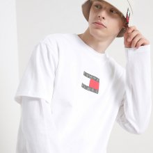 [21FW] 카모 플래그 로고 티셔츠