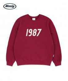 [Mmlg] 1987 SWEAT (RED)