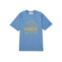 썸띵굿(SOMETHING GOOD) Sunshine Pigment T shirts BLUE