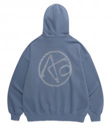 DIGITAL LOGO HOODY BLUE