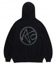 DIGITAL LOGO HOODY BLACK