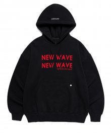 NEW WAVE HOODY BLACK