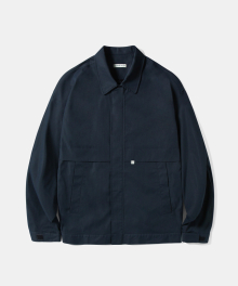 Flap Pocket Zip-up Jacket J19 Midnight Navy