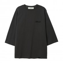 OSLO LOGO PRINT T-SHIRTS D/GREY