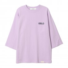 OSLO LOGO PRINT T-SHIRTS LAVENDER