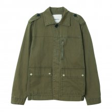 CHAIN WASHING SHIRTS JACKET KHAKI