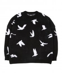 Dove Oversized Sweater [Black]