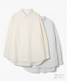2Pack One Mile Shirts [Light Grey/Cream]