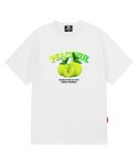 트립션() PEACEFUL LIME BALL 티셔츠 - 화이트