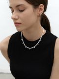 BF Pearl Choker Necklace (2color)