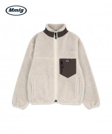 [Mmlg] WE FULL FLEECE JUMPER (BEIGE)