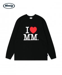 [Mmlg] I LUV MM LSV-T (BLACK)