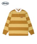 [Mmlg] M BORDER RUGBY SHIRT (YELLOW)