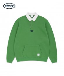 [Mmlg] RUGBY POCKET SWEAT (FOREST GREEN)