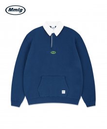 [Mmlg] RUGBY POCKET SWEAT (NAVY)