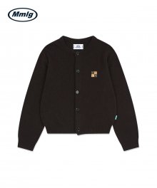 [Mmlg] NOSTALGIC KNIT CARDIGAN (BROWN)