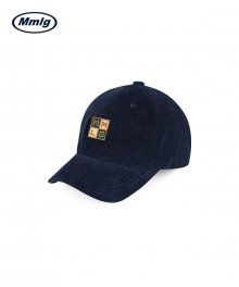 [Mmlg] NOSTALGIC CORD BALL CAP (NAVY)