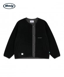 [Mmlg] FULL FLEECE REVERSIBLE LINER JACKET (BLACK)