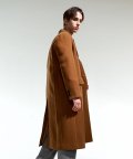 CAMEL BEIGE SEMI-OVERFIT 3BOTTON COAT TNCO1F705I2