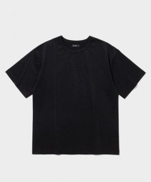 Cover Stitch T-shirt Black