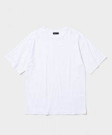 Knitting Blocked T-shirt White