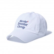 BITCOIN GROUP BALL CAP - WHITE
