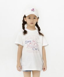 UL:KIN X LOTTE CONFECTIONERY_STAY COOL SCREW BAR Kids T-Shirts