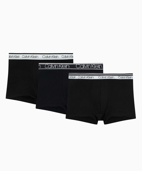 캘빈클라인 언더웨어(calvinkleinunderwear) 남성 WB 코튼 스트레치 버라이어티 팩 트렁크 3PK_NP2312OUB1