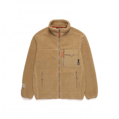 blackyak macaron fleece jacket