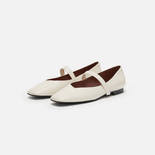 로서울(ROH SEOUL) Rowie Mary jane shoes Ivory - 사이즈
