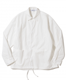 21fw two pocket shirts white