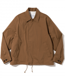 21fw single blouson jacket brown