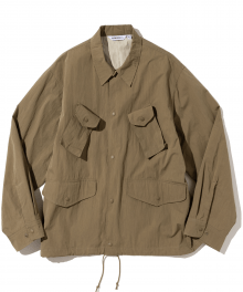 21fw canadian fatigue jacket brown