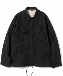 21fw canadian fatigue jacket black