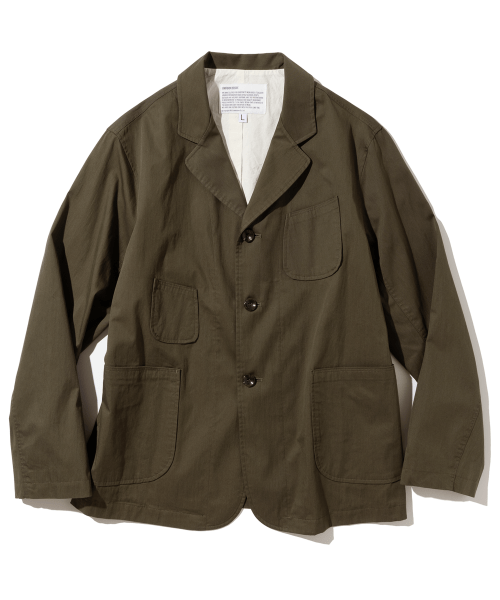 유니폼브릿지(UNIFORM BRIDGE) 4 pocket sports jacket khaki