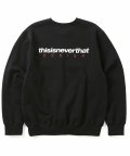 (FW21) DSN-Logo Crewneck Black