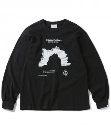 Rock Balancing L/S Tee Black