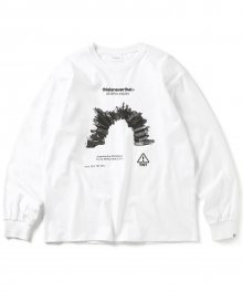 Rock Balancing L/S Tee White