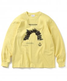 Rock Balancing L/S Tee Lemon