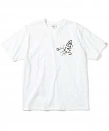 Rocket Man Tee White