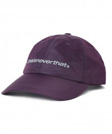 Nylon Twill SP-Logo Cap Purple