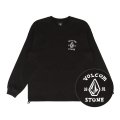 1991 스톤 컴포트핏 긴팔 티셔츠(블랙)