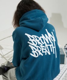 TAG TO HOODIE - BLUEGREEN