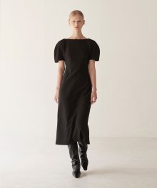 CLASSIC PUFF DRESS (black)