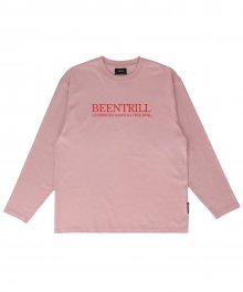 레드라이트 컴포트핏 롱슬리브 티셔츠(핑크)